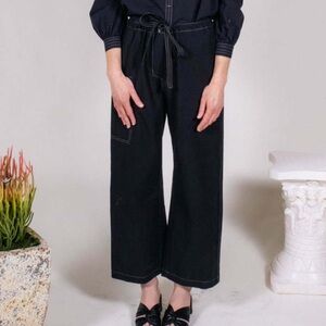 The Little Project Amber Pant in Black Small